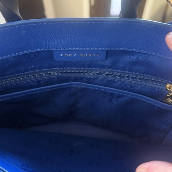 Tory Burch Royal Blue Tote - Picture 2 of 7